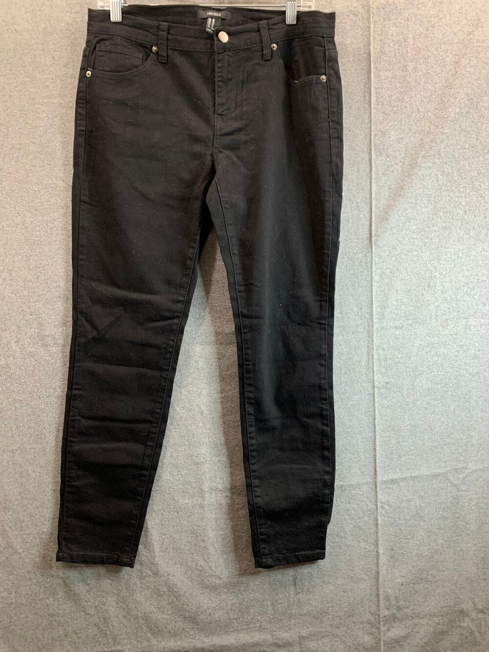 FOREVER 21 Jeans Women Size 30 Black Jeans